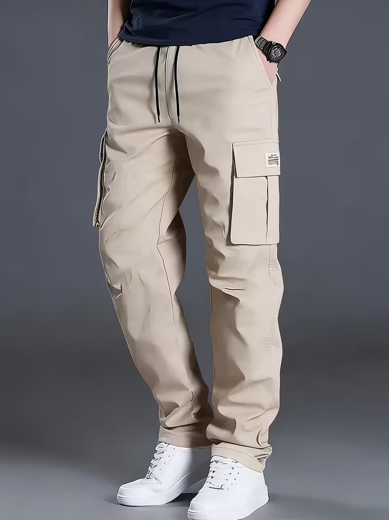 Pantalón Casual Beige Executive Fit