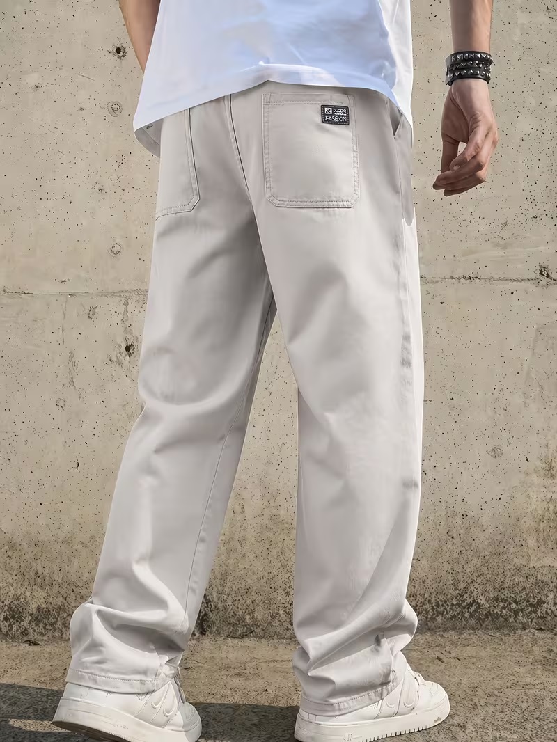 Pantalón Casual Beige Executive Fit