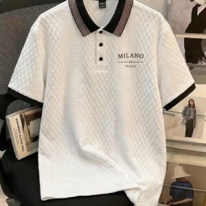 Polo Milano Italia Premium Blanco Elegante