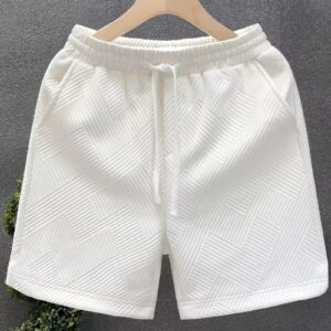 Short White Motion Casual Fit
