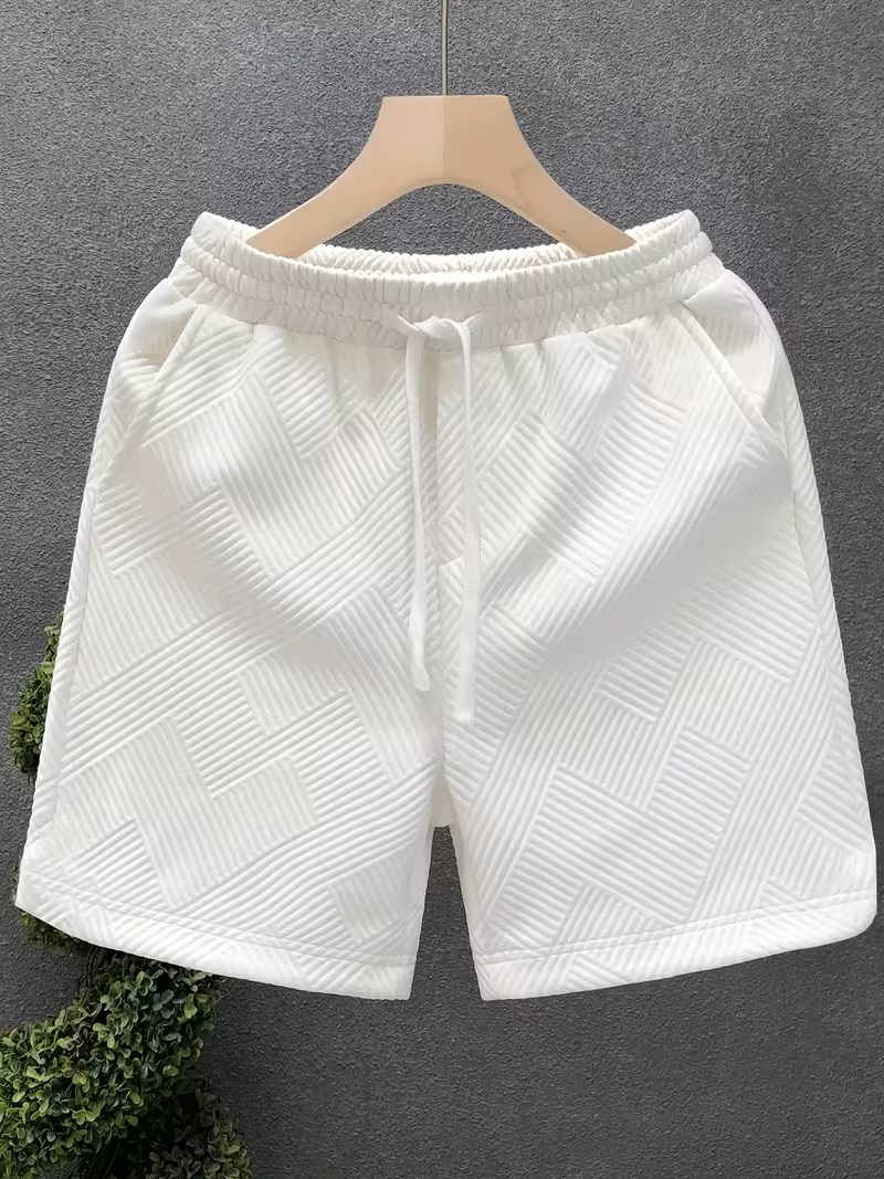 Short White Motion Casual Fit