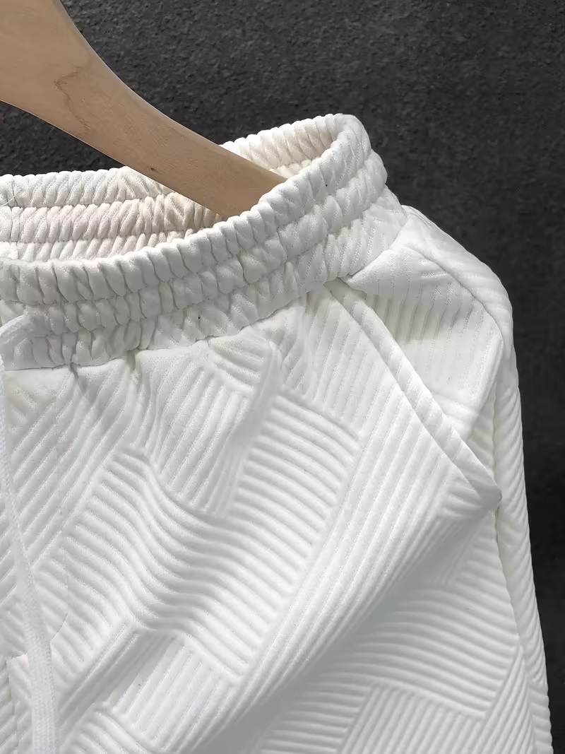Short White Motion Casual Fit - Image 3