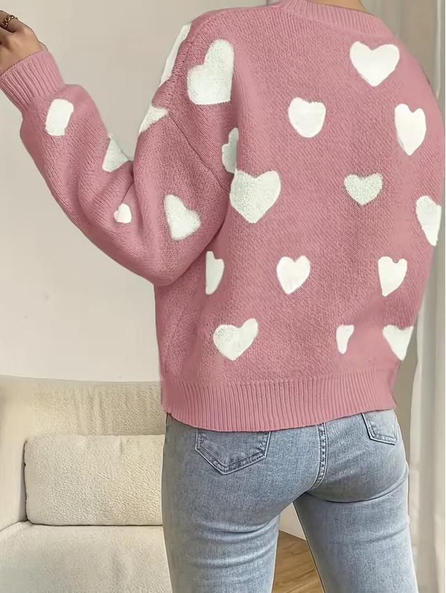 Suéter Pink Hearts Cozy Style - Image 2