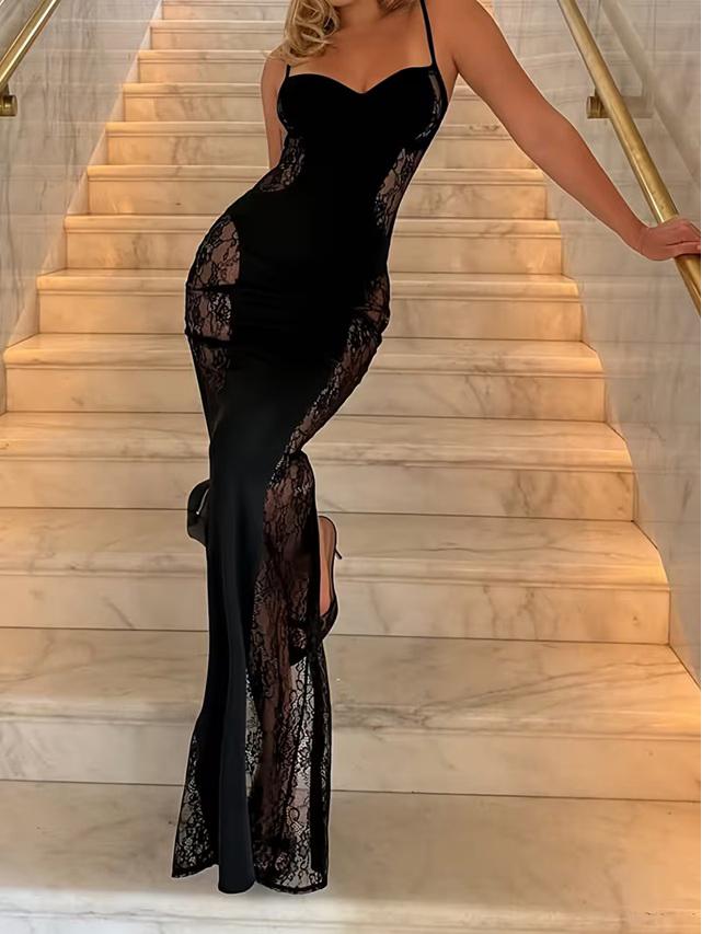 Vestido Negro Eclipse Elegance - Image 3